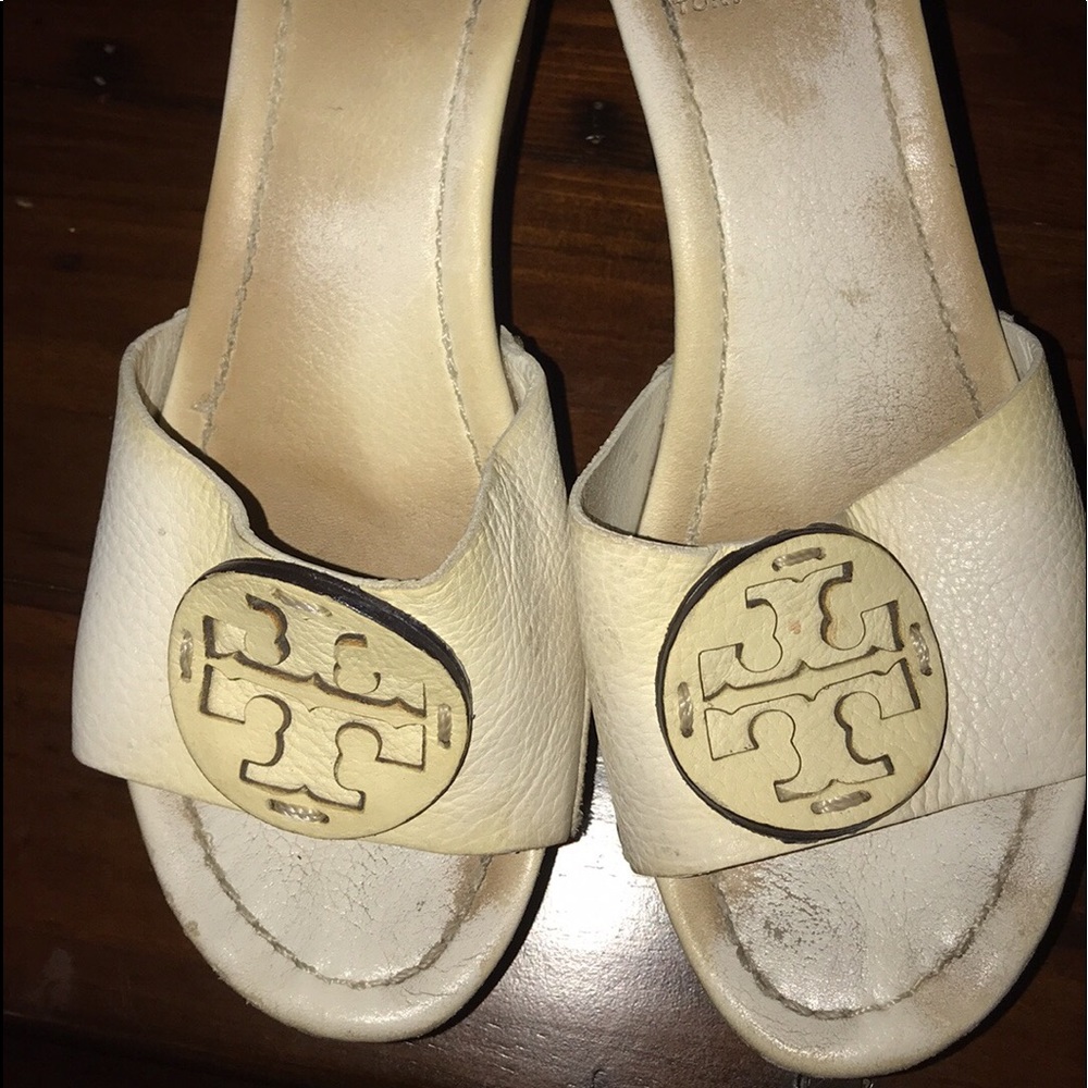 Tory Burch wedge size 8.5 used shoes